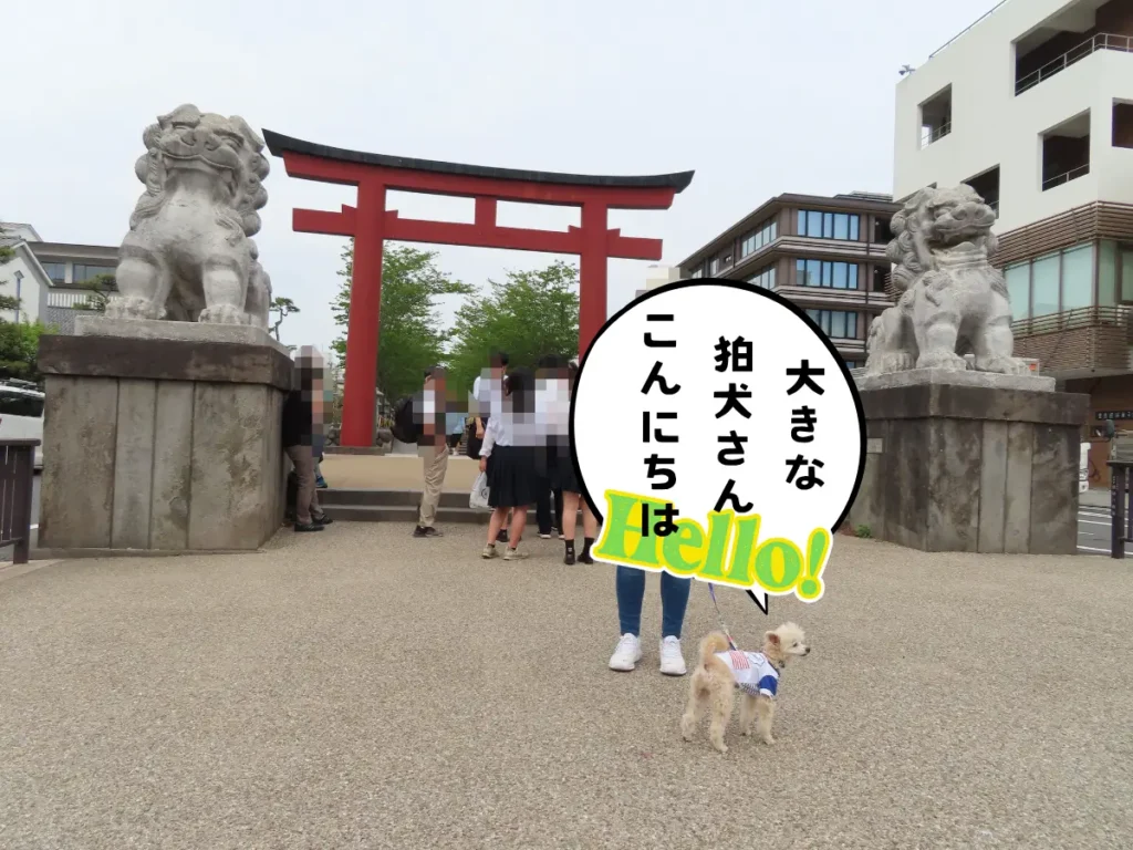 鶴岡八幡宮の二の鳥居