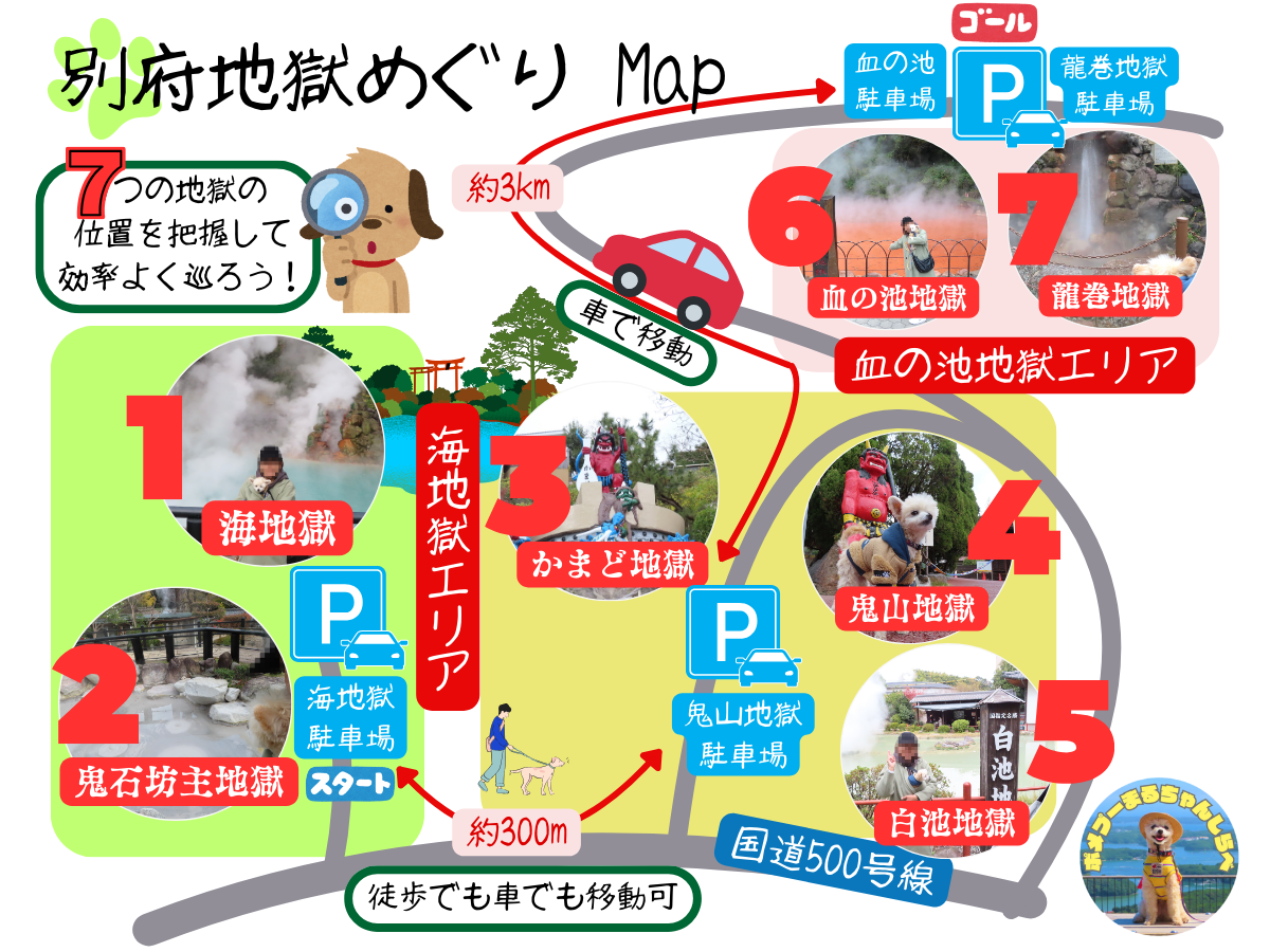7つの地獄で冥界体験!?愛犬とべっぷ地獄めぐり｜わんことお出かけ別府