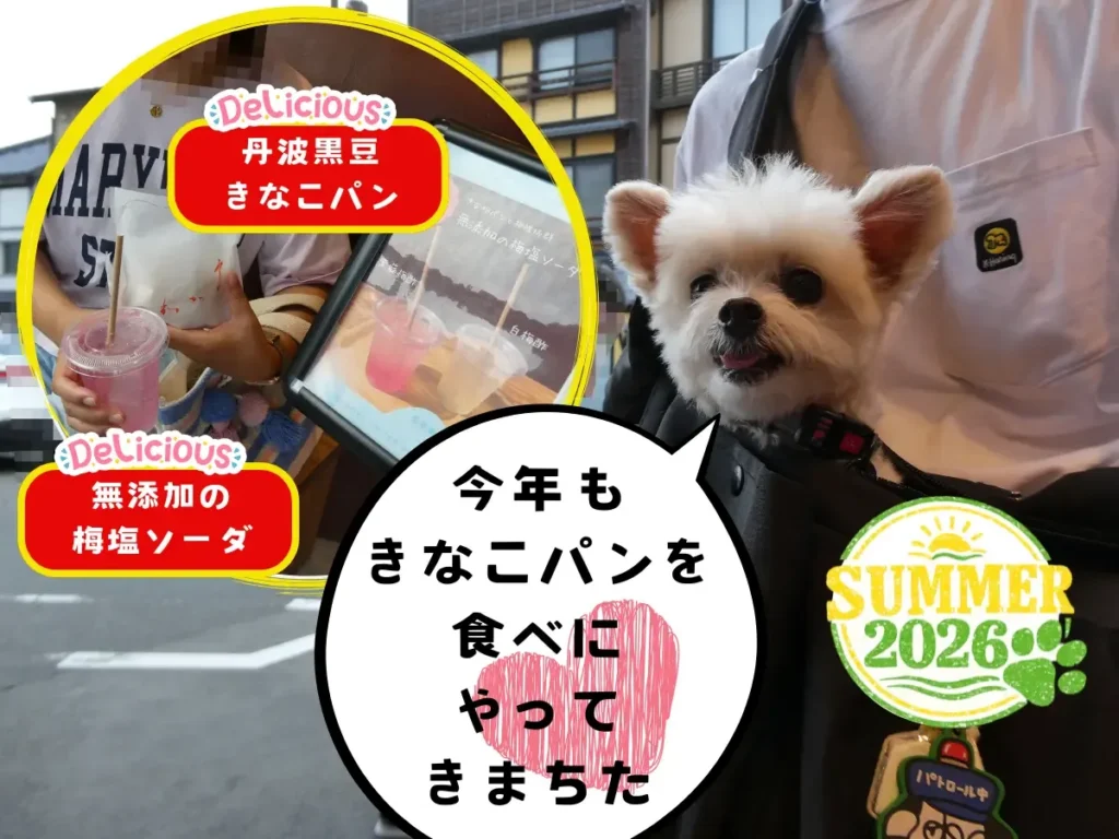 2026年も発酵餡菓 うかわへ。きなこパンと梅塩ソーダをいただきます。