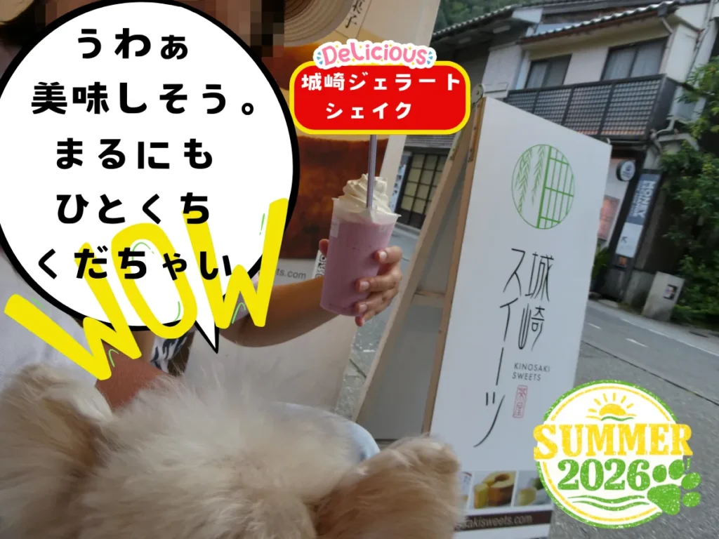 城崎スイーツ本店のスムージー