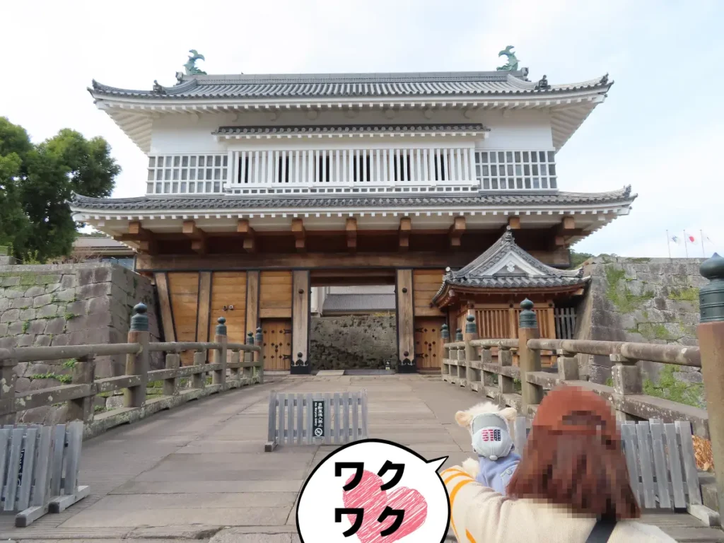 鹿児島城の御楼門