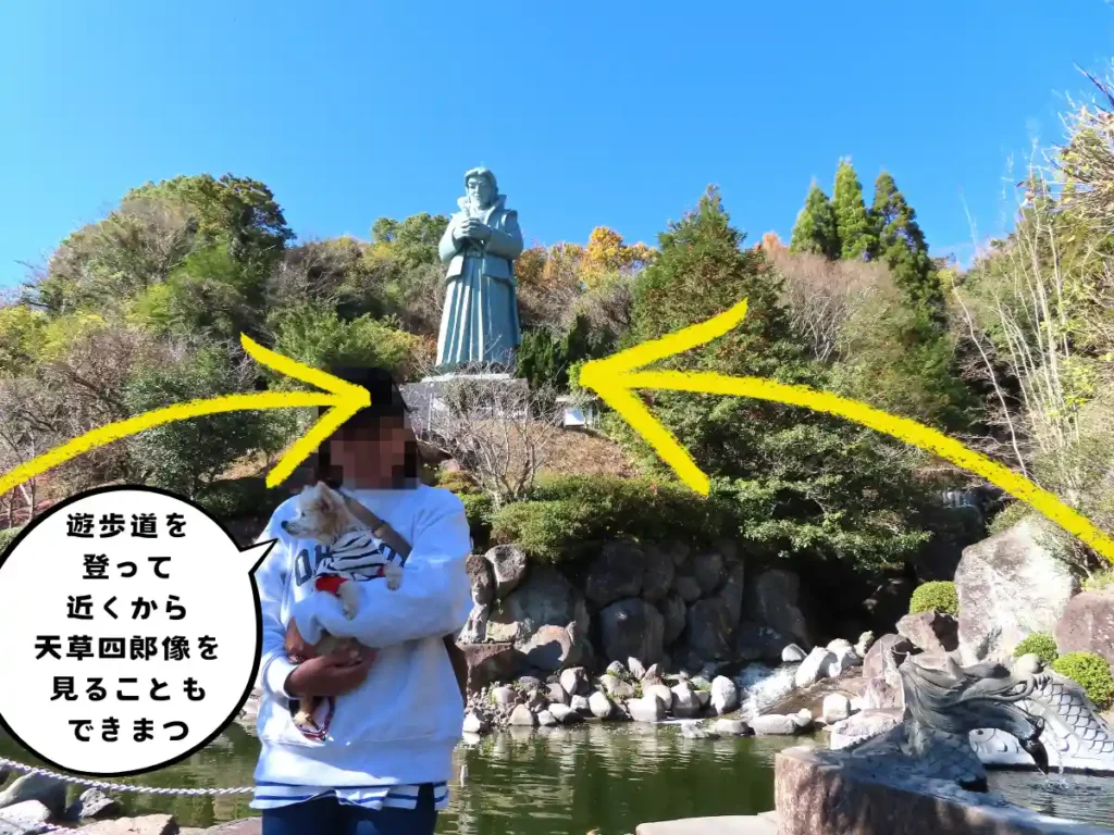 藍のあまくさ村の広場