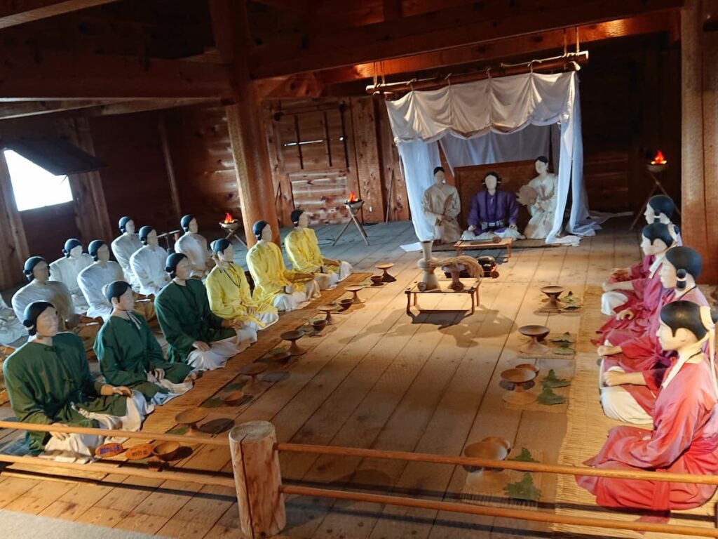 主祭殿の建物内