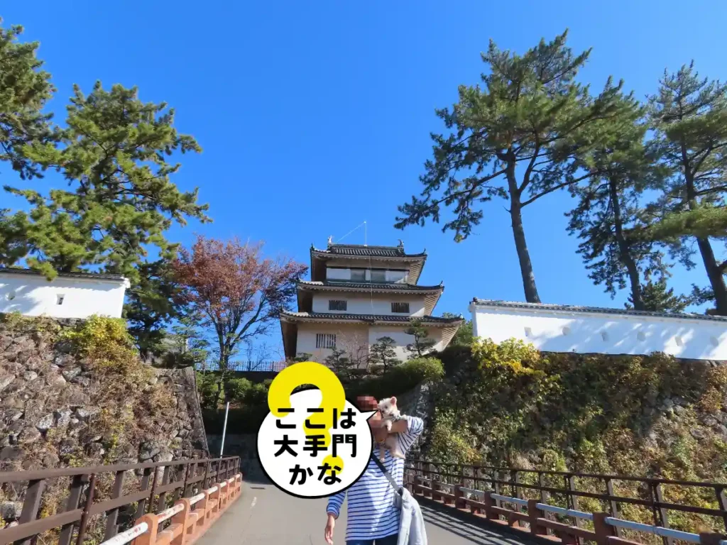 島原城への入口