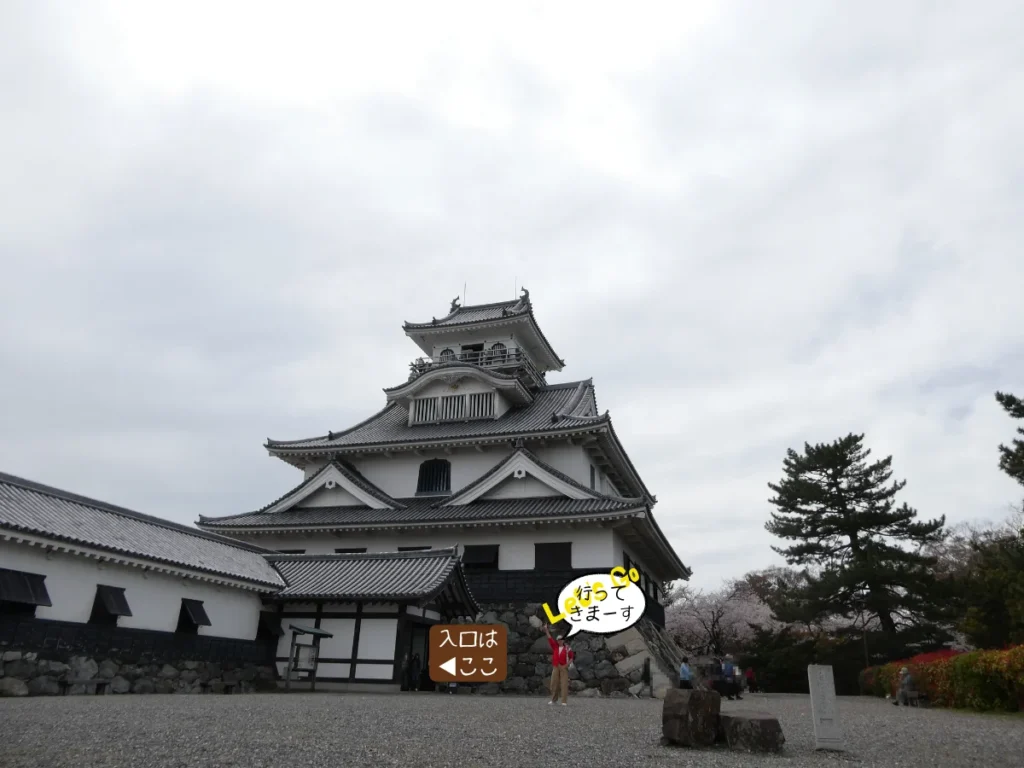 長浜城歴史博物館に入るママ