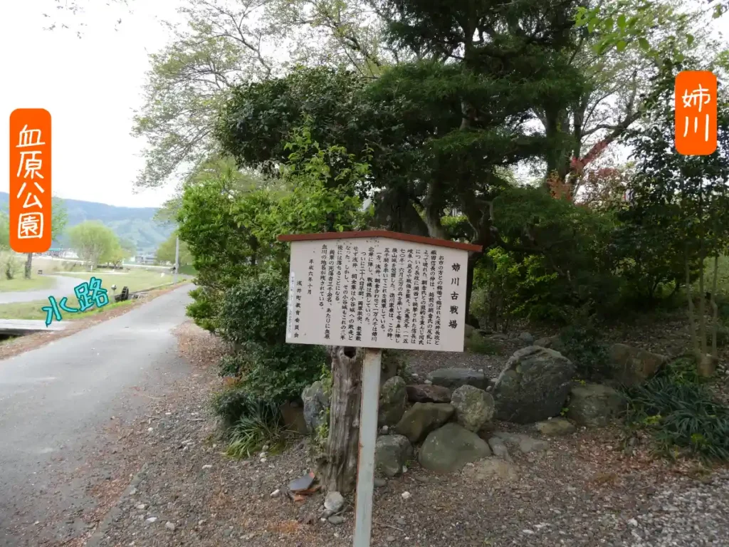血原公園と姉川古戦場