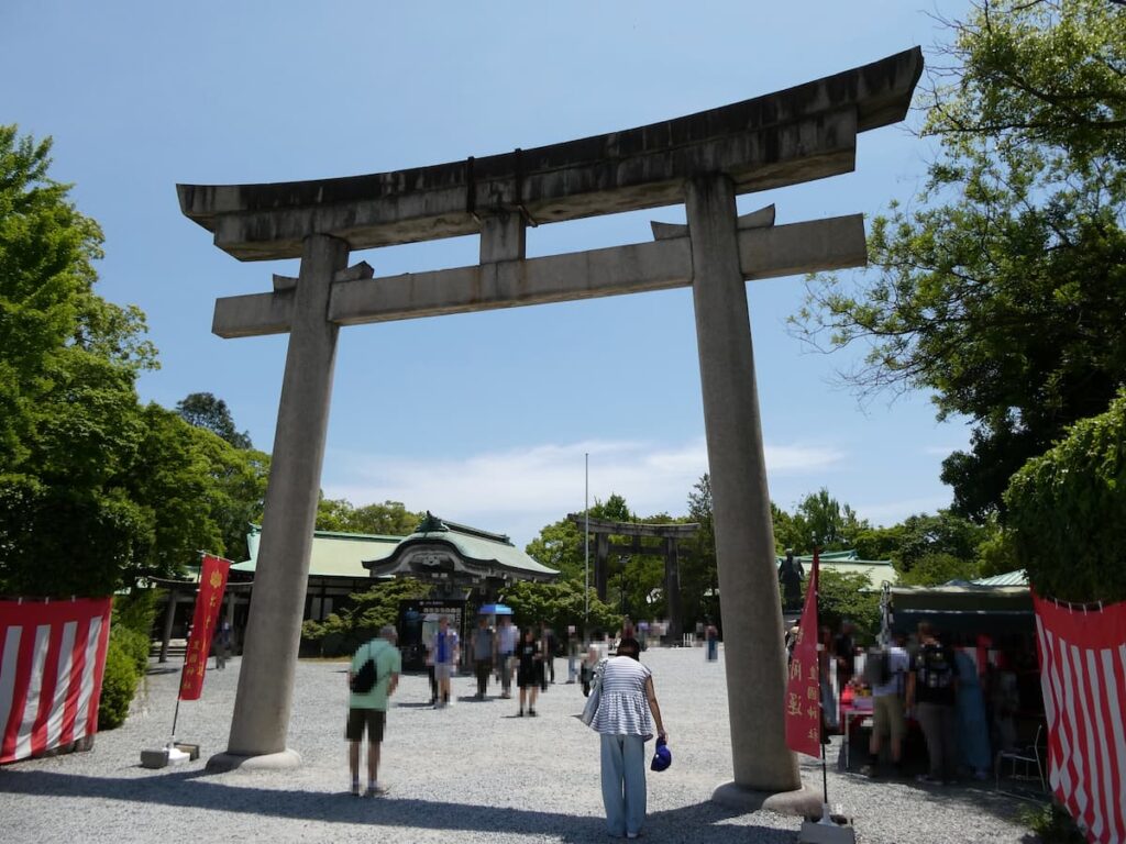 豊國神社の鳥居