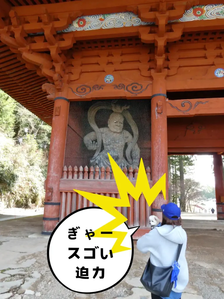 大門の金剛力士像
