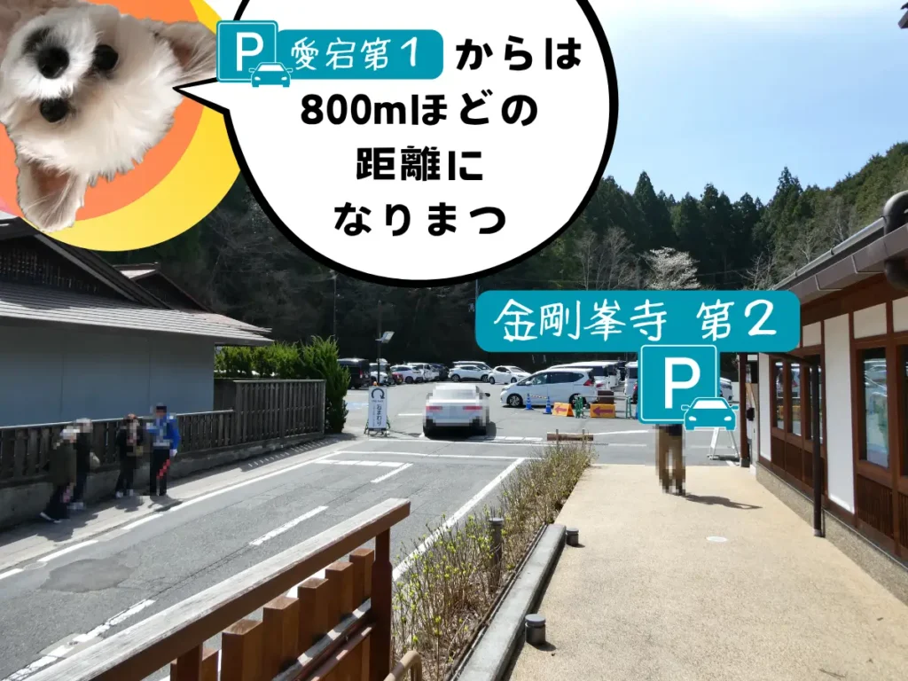 金剛峯寺第2駐車場
