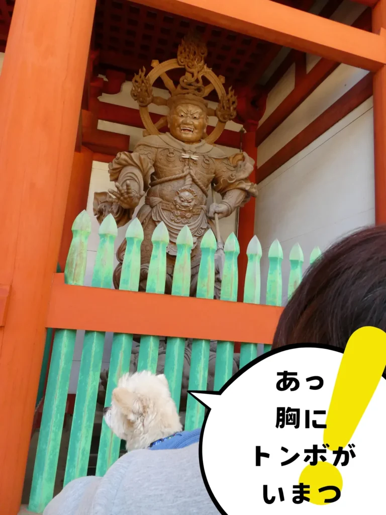 中門の四天王像