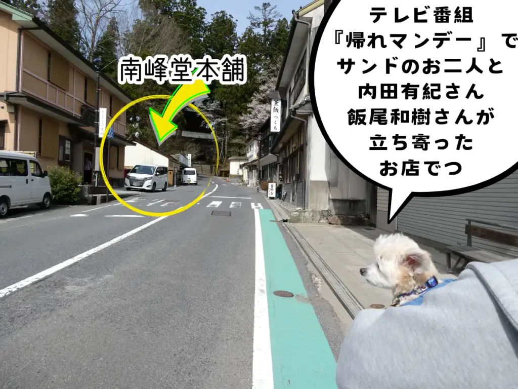 南峰堂本舗の場所